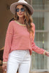 'Jolene' Striped Drop Shoulder T-Shirt - Celes Fashion